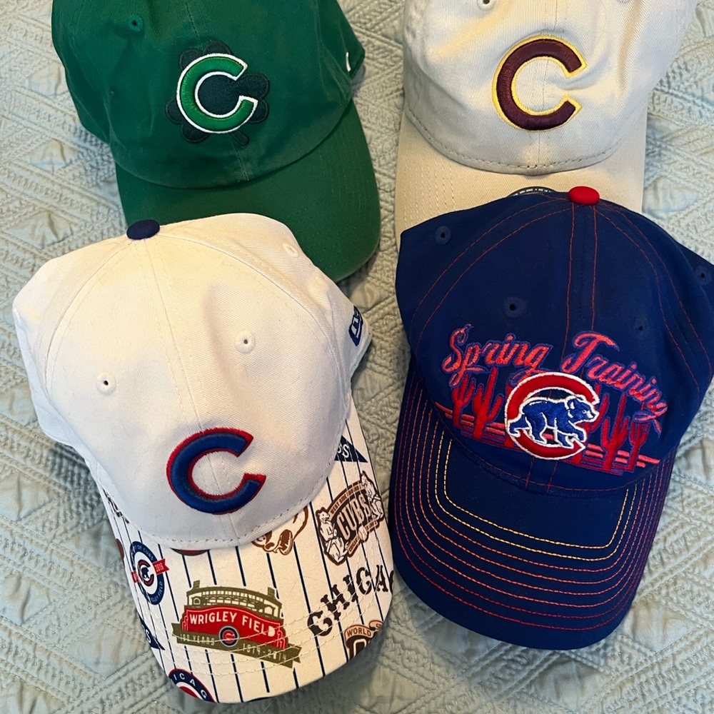 Chicago Cubs Baseball Hats Set
